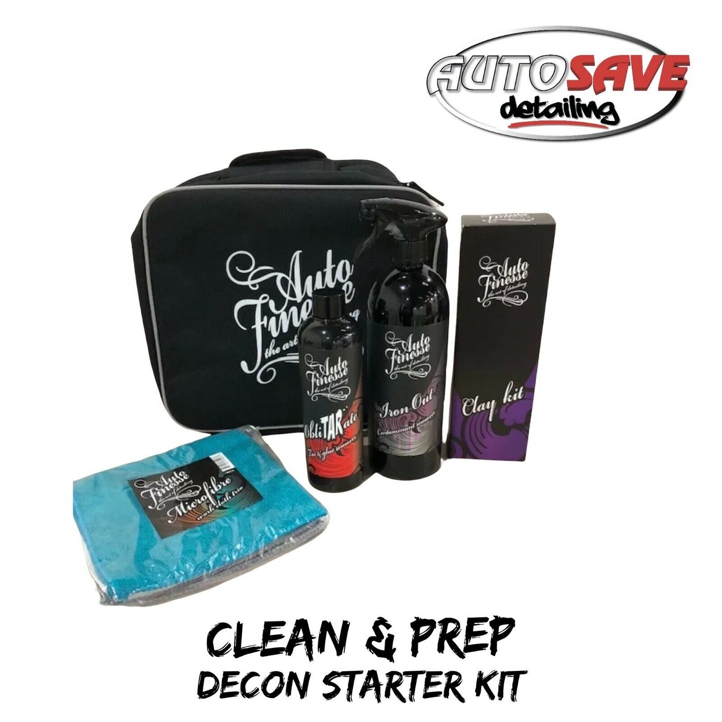 Auto Finesse Clean & Prep De-con Starter Kit