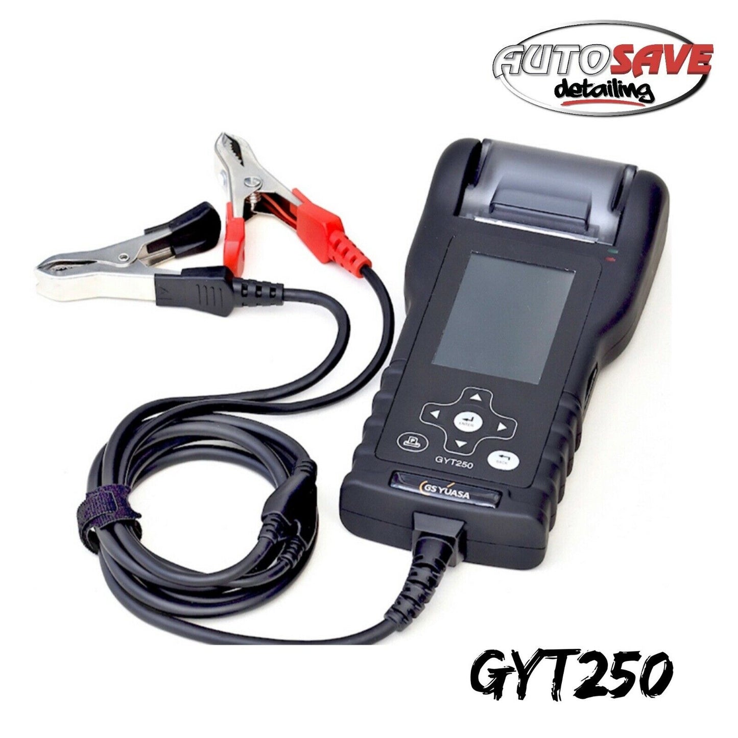 Yuasa GYT250 Automotice Battery & Electrical System Tester for Car & Motorcycle