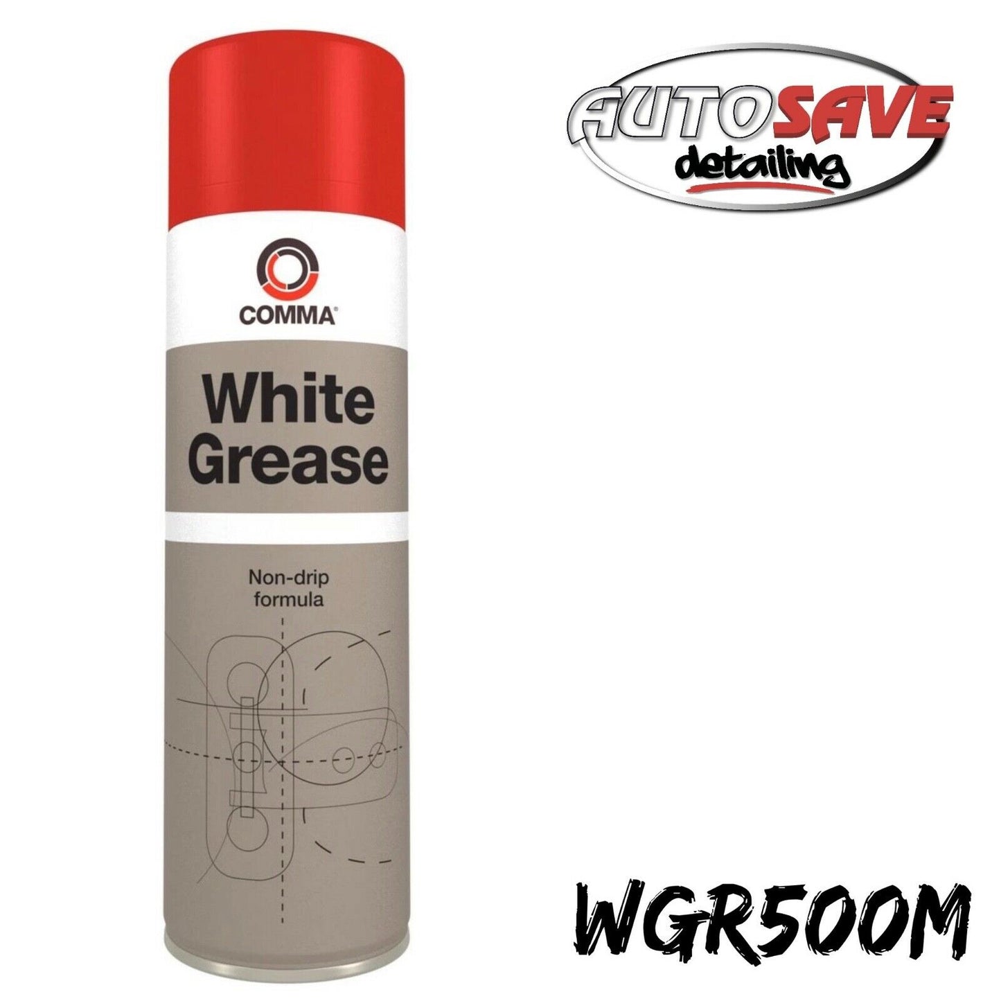 Comma WGR500M 500ml Grease - White