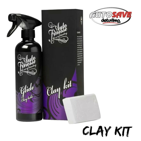 Auto Finesse - Clay Bar Kit - Decontamination - Clay Bar and Glide Lube