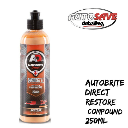 Autobrite Direct Restore Correct it Compoud Heavy Cut 250ml