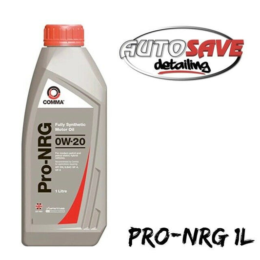 Comma - Pro-NRG Motor Oil Car Engine Performance 0W-20 Fully Synthetic FS