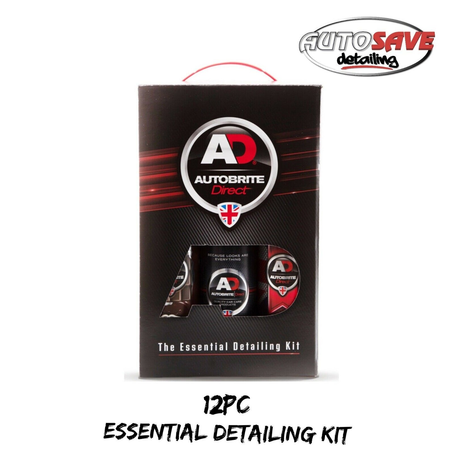 Autobrite Essential Detailing Kit 12pc
