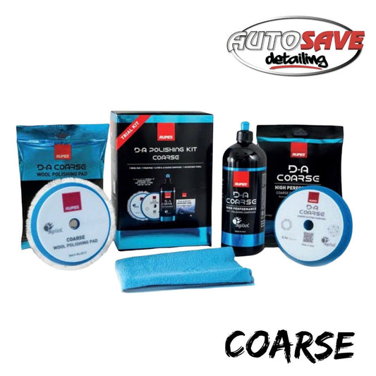 RUPES D-A Coarse Compound + Foam Compounding Trial Kit 150mm Detailing