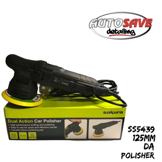 650w 125mm 5" Dual Action DA Polisher Sander Polishing Machine SS5439K