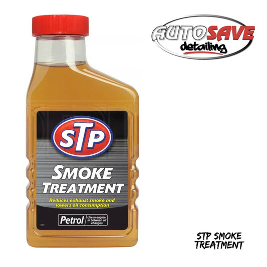 STP SMOKE TREATMENT 450ml PETROL ENGINE OIL ADDITIVE REDUCES EXHAUST SMOKE