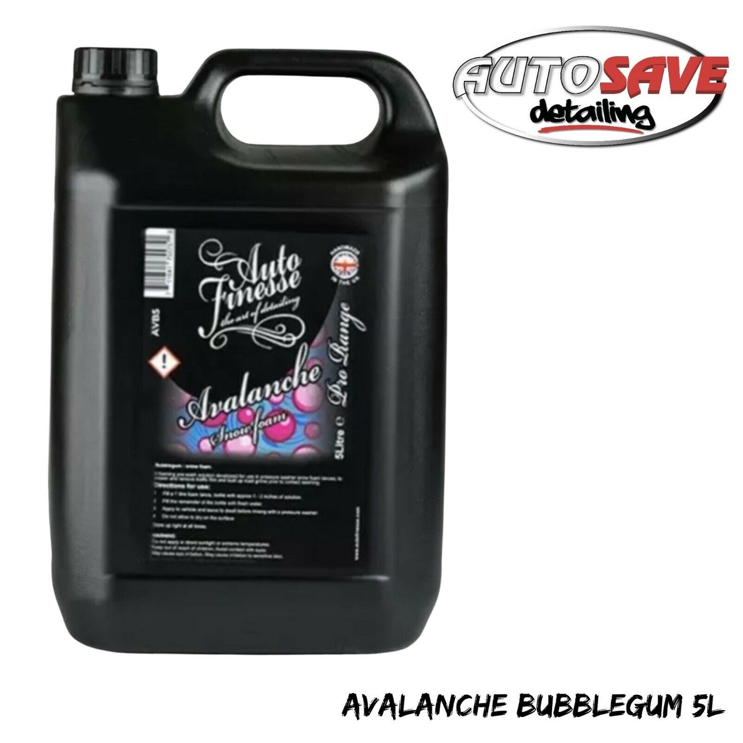 Auto Finesse Avalanche Bubble Gum Snow Foam