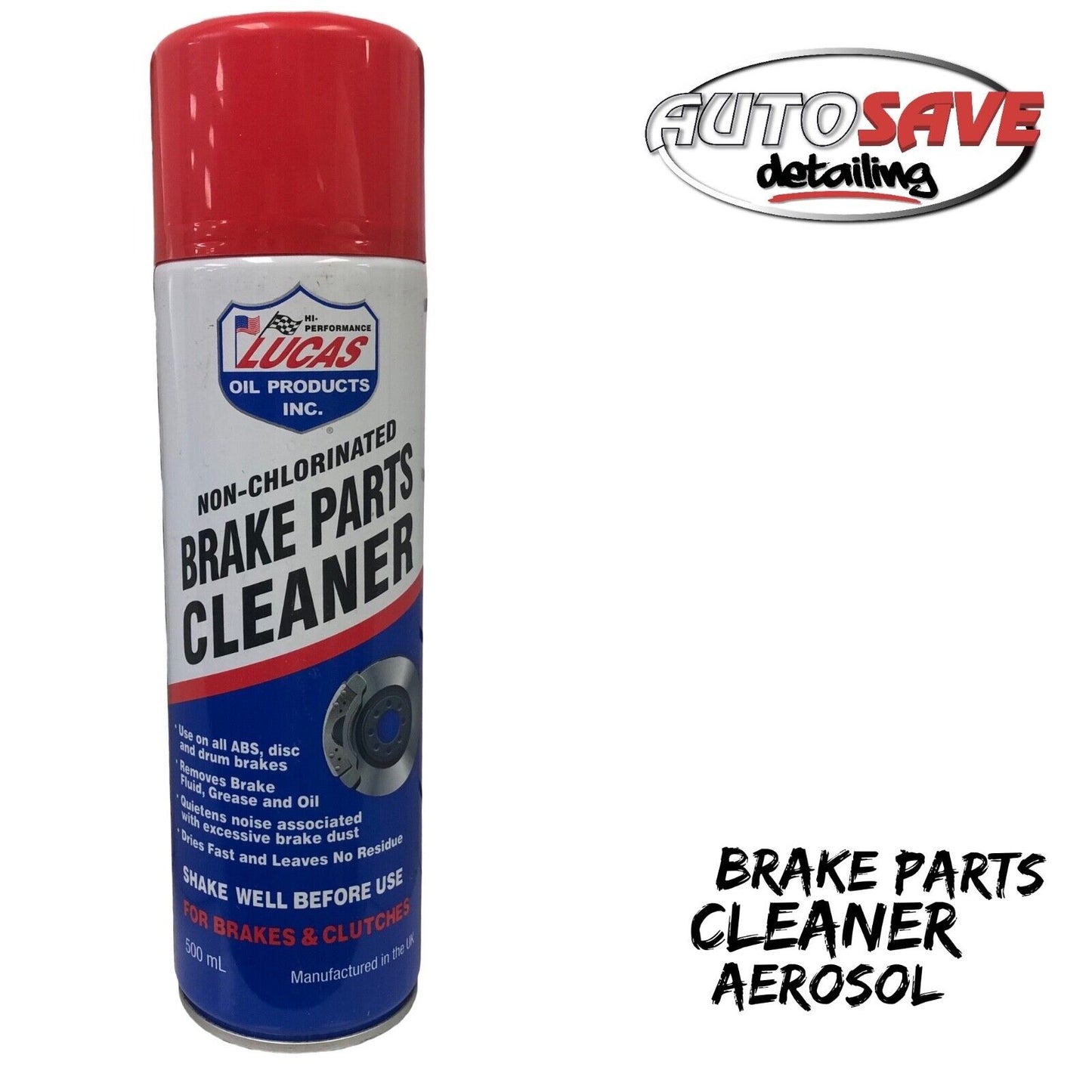 Lucas Oil - Brake & Parts Cleaner - Non-Chlorinated - 500ml - 40906