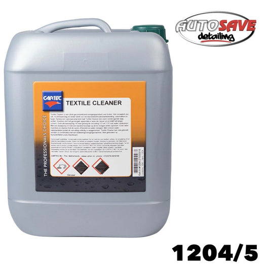 CARTEC 1204/5 TEXTILE CLEANER 5L - FABRIC VALETING CLEANER