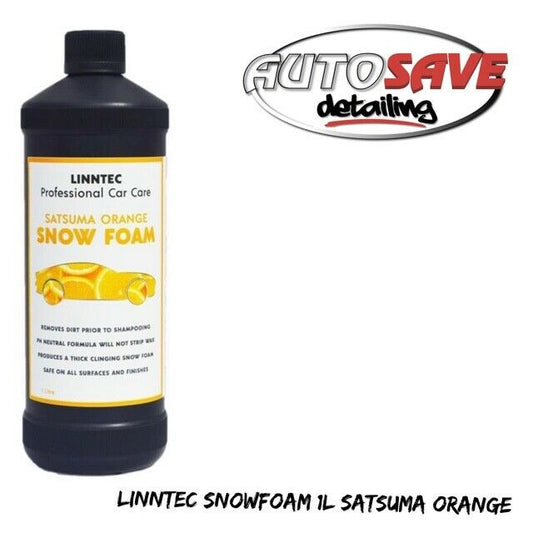 Satsuma Orange 1 Litre Snow Foam by Linntec