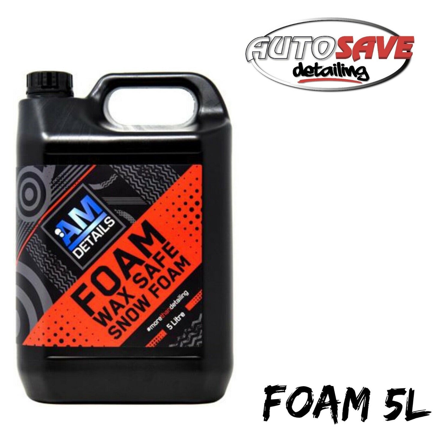 AM Details Foam - Wax Safe Snow Foam, Valeting, Detailing