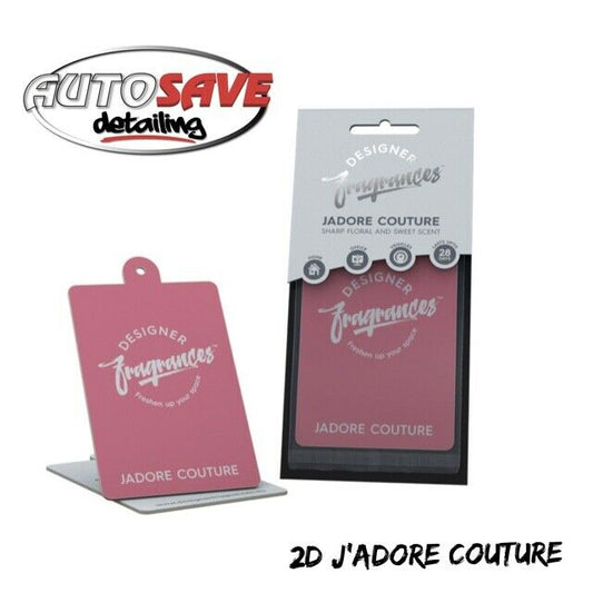 Designer Fragrances Car Home Air Freshener Freshner Scent - J'ADORE COUTURE