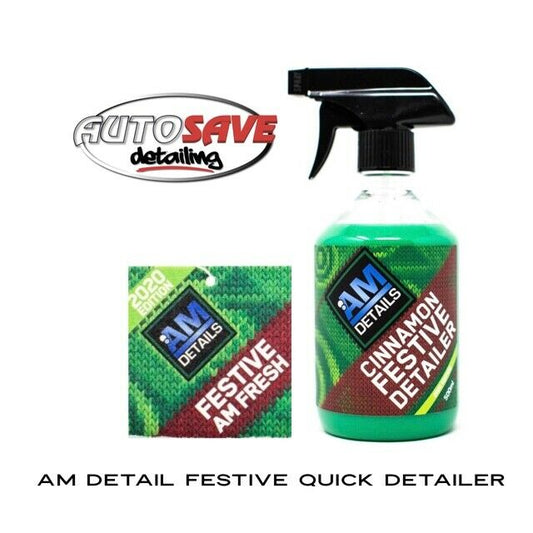 AM Details - Festive Quick Detailer 500ml Free Festive Air Freshener