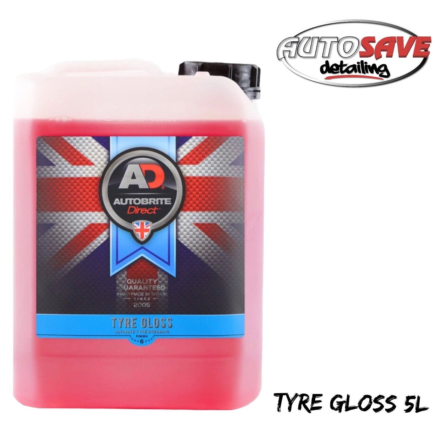 Autobrite Direct - Tyre Gloss, Rich Silicone Tyre Shine Dressing