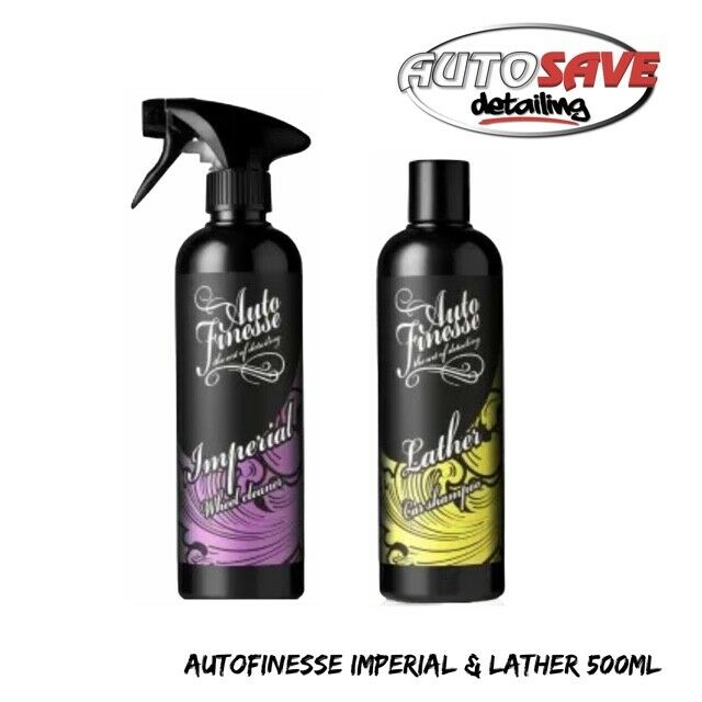 Auto Finesse Cleaning kit Lather Shampoo + Imperial Wheel Cleaner BUNDLE DEAL