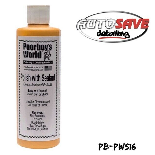 Poorboys Polish With Sealant Paint Restorer & Scratch Remover 473mL