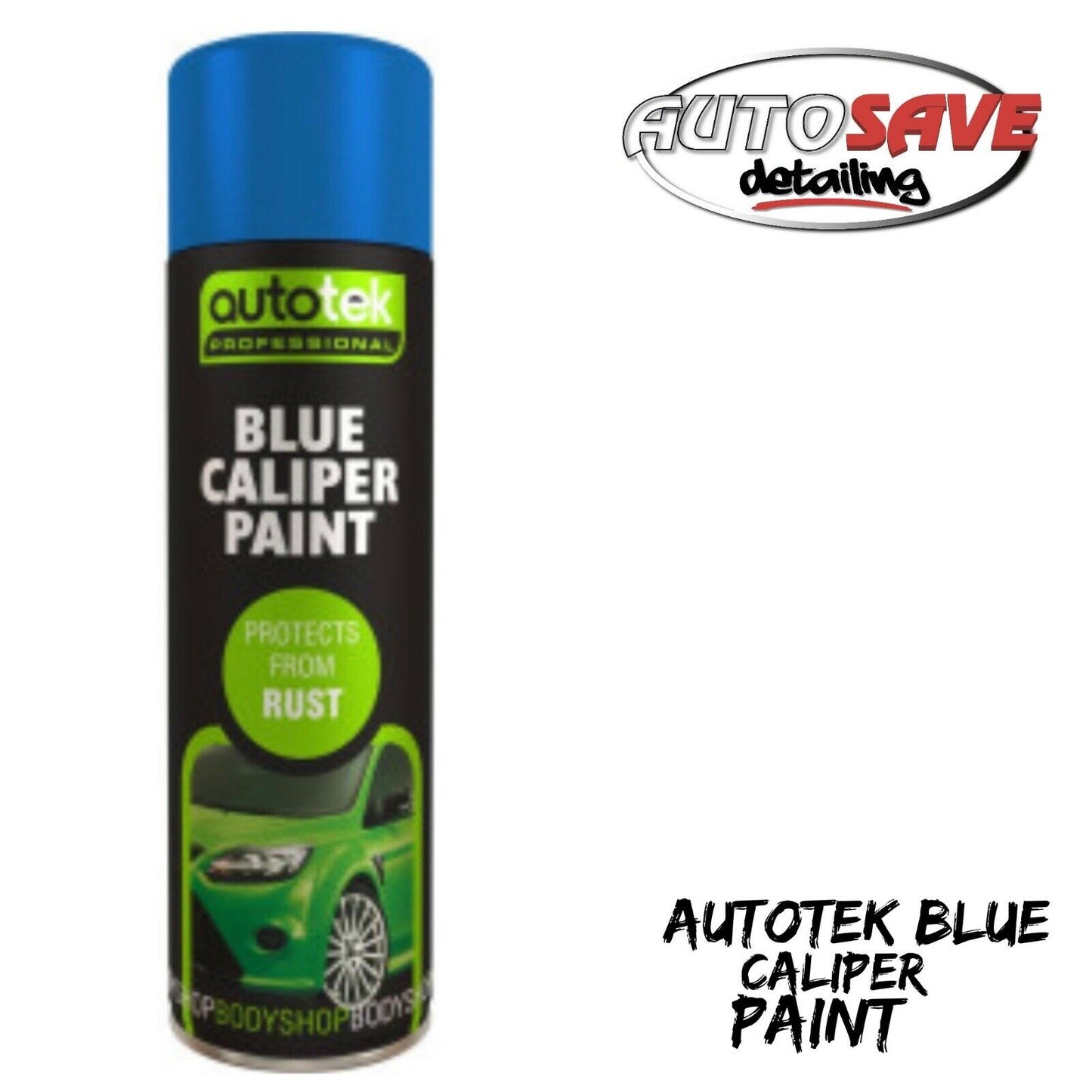 NEW AUTOTEK AEROSOL CALIPER PAINT - BLUE - 500ML - ATOOOBC500 BEST QUALITY