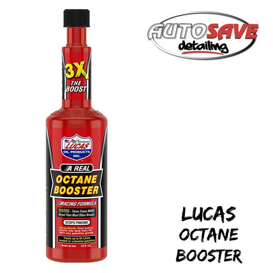 Lucas Octane Booster 444ml Boost Racing Formula Petrol Fuel Additive