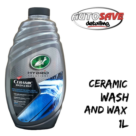 Turtle Wax Hybrid Solutions 53340 Ceramic Wash & Wax Cleaning 1.4Lml