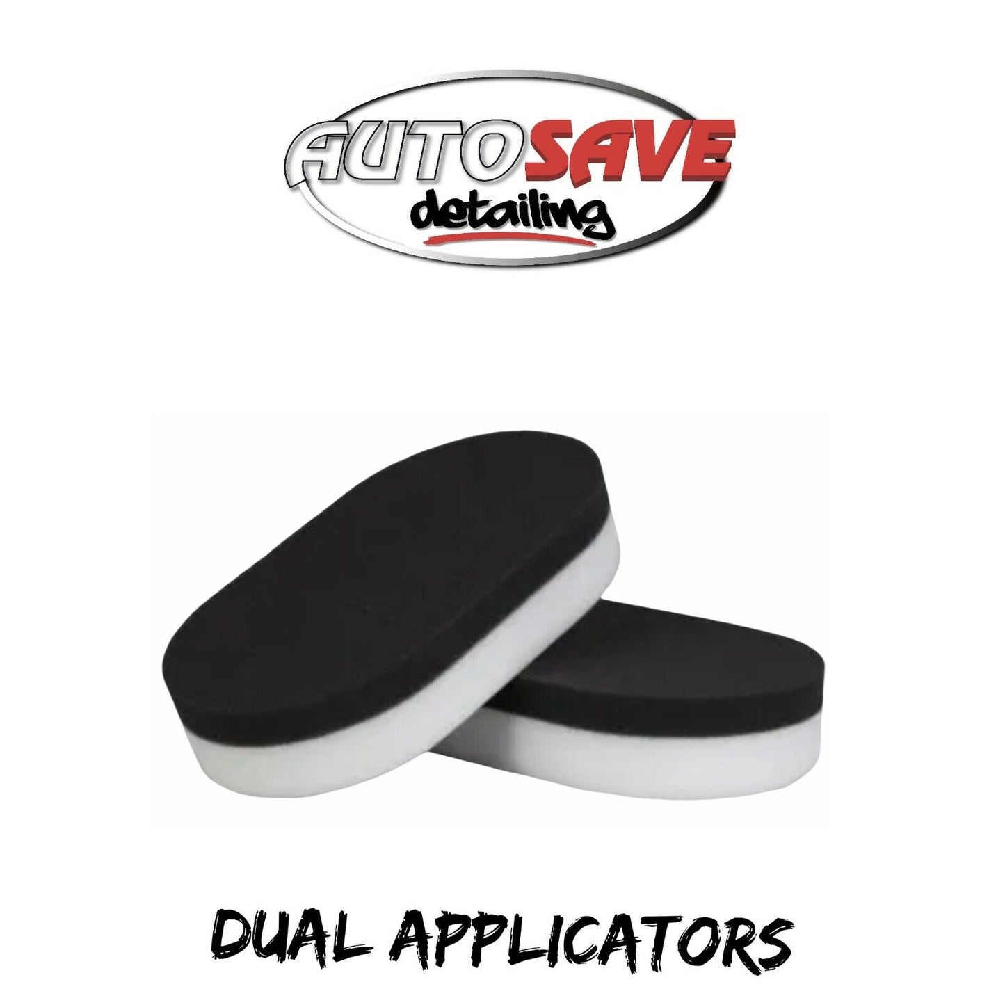 Auto Finesse Dual Foam Applicator - Set of 2