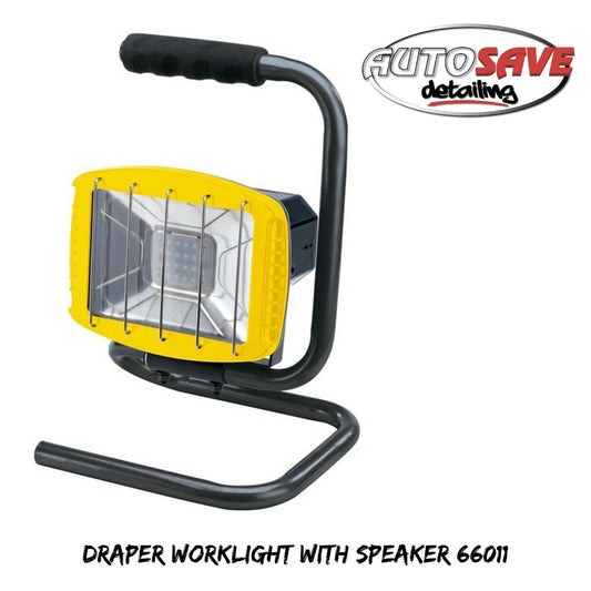 Draper 66011 230V Worklight with Wireless Speaker