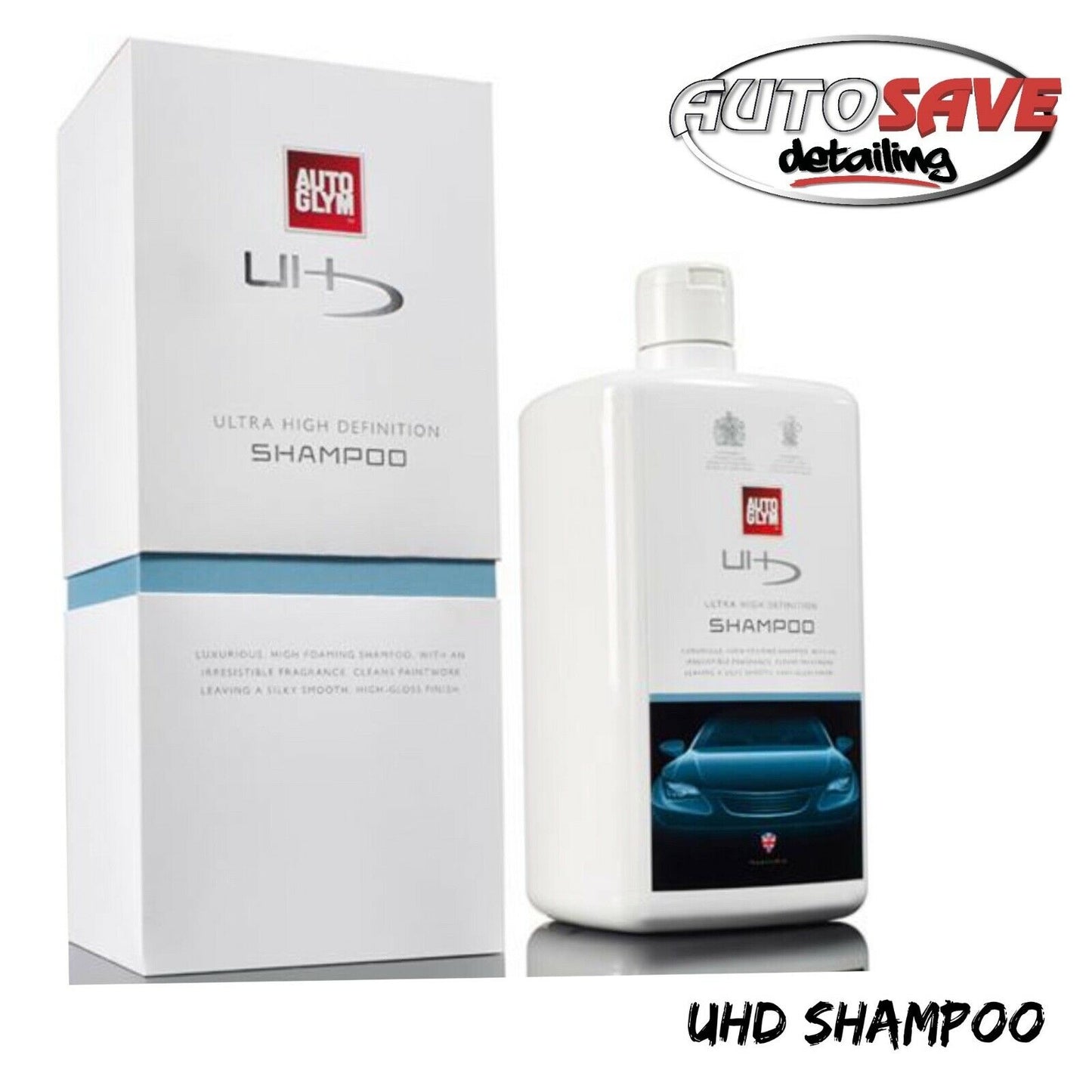 AutoGlym Ultra High Definition HD Shampoo Kit pH Neutral Gloss Finish Car Care