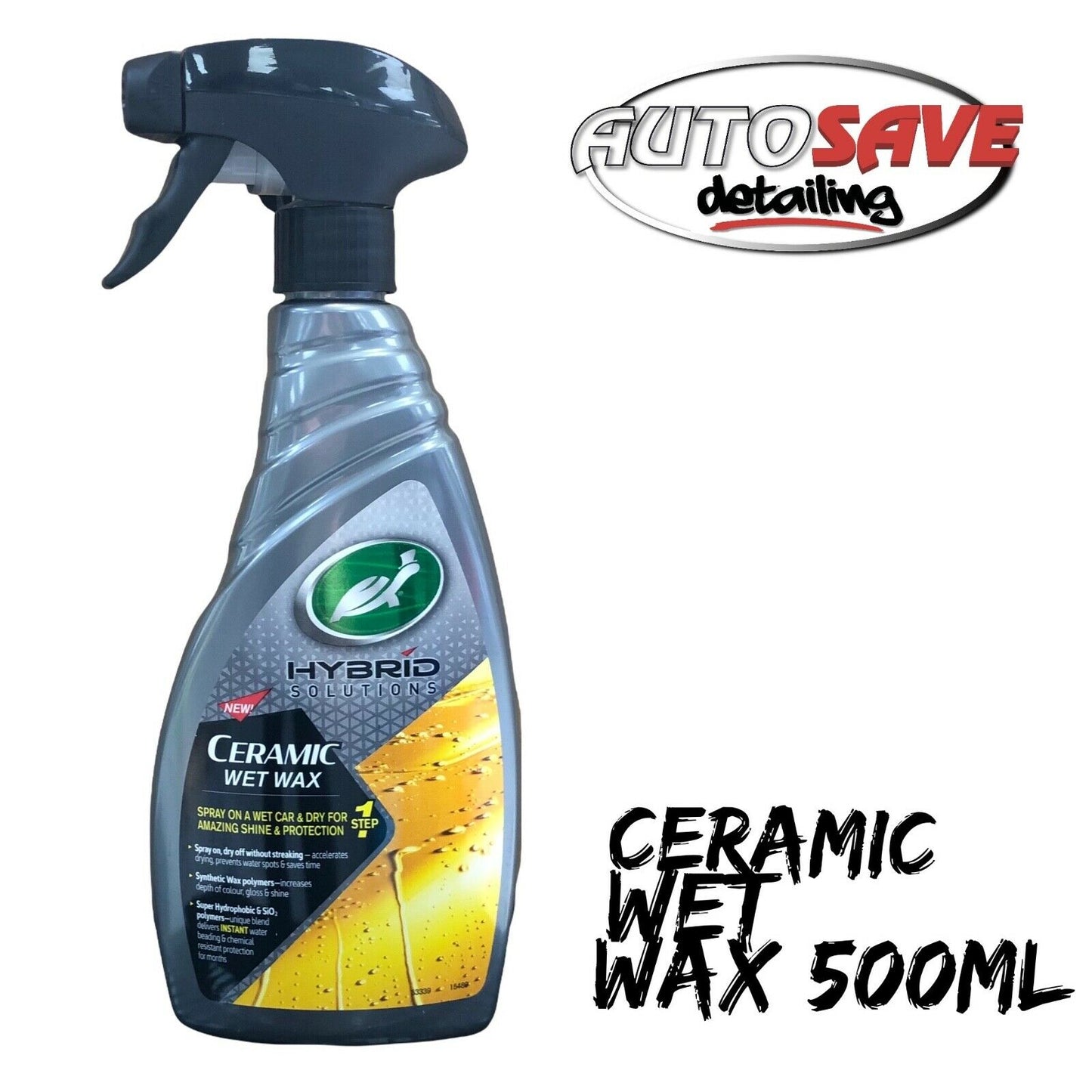 Turtle Wax 53339 Hybrid Solutions Ceramic Wet Wax Shine & Protect 500ml
