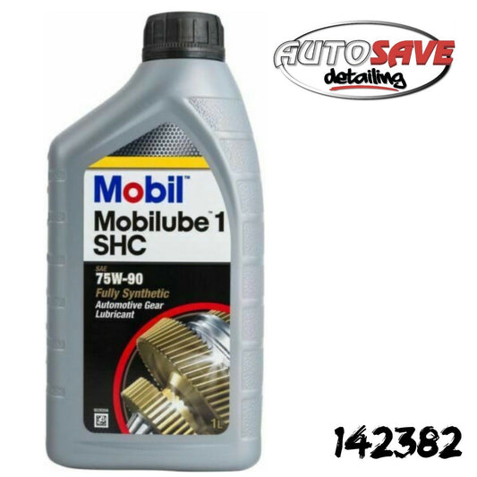 Mobil Mobilube 1 SHC 75W-90 75W90 Fully Synthetic Manual Gearbox Oil 1 Litre 1L