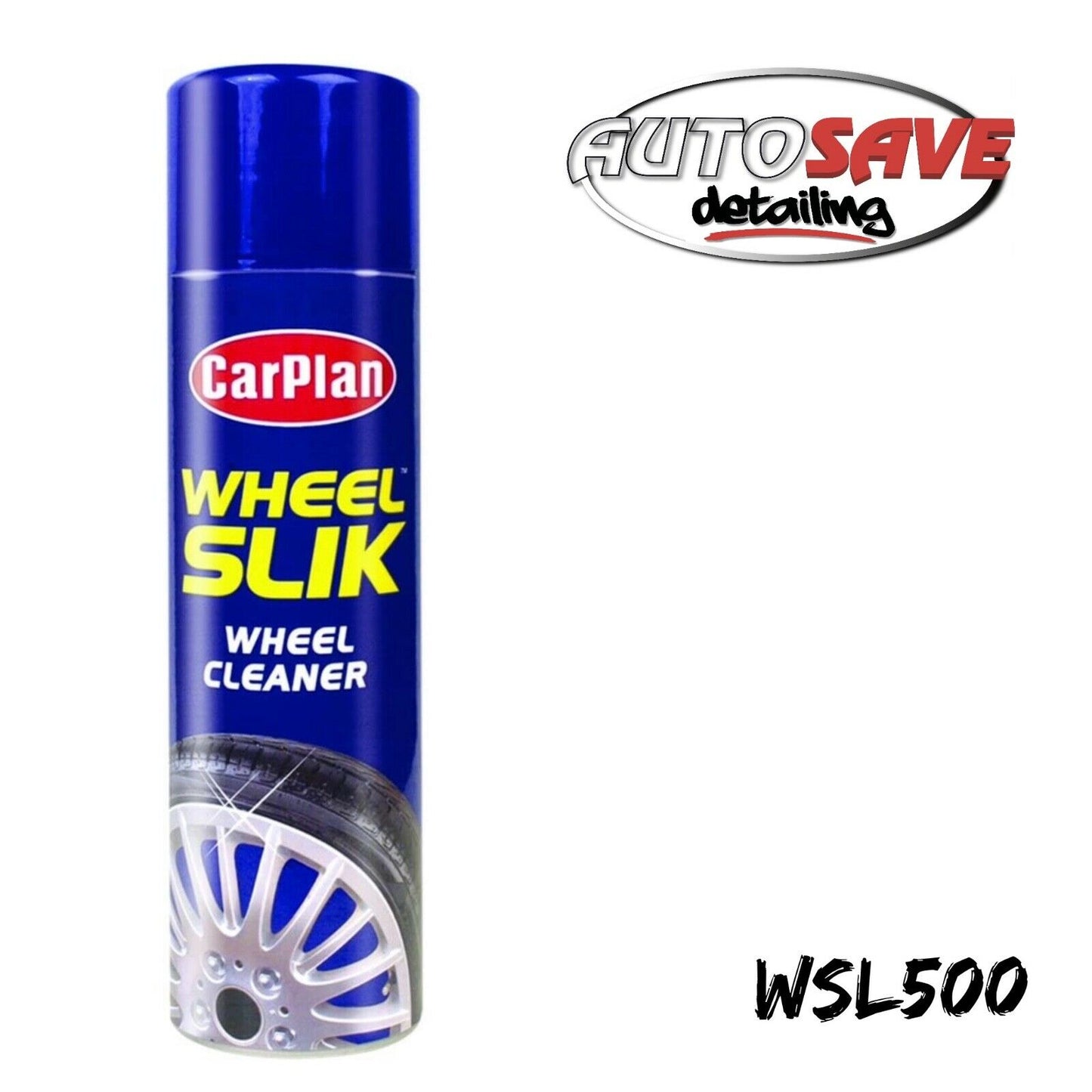Carplan Wheel Slik Wheel Cleaner 500ml Auto Car Cleaning Shine Tyres