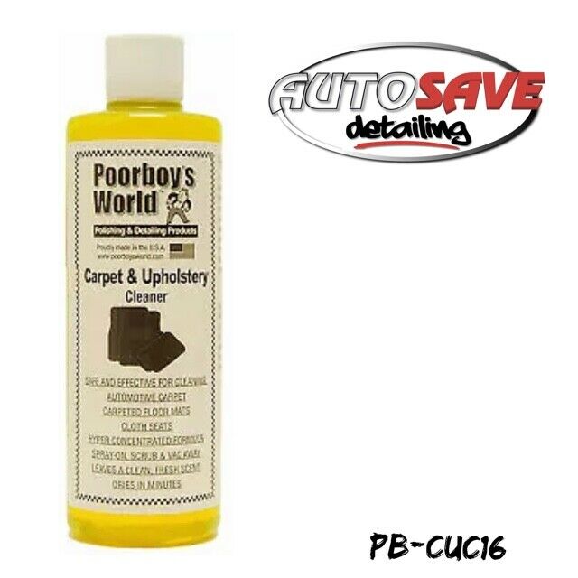 Poorboys CUC16 Carpet and Upholstery Cleaner 473ml