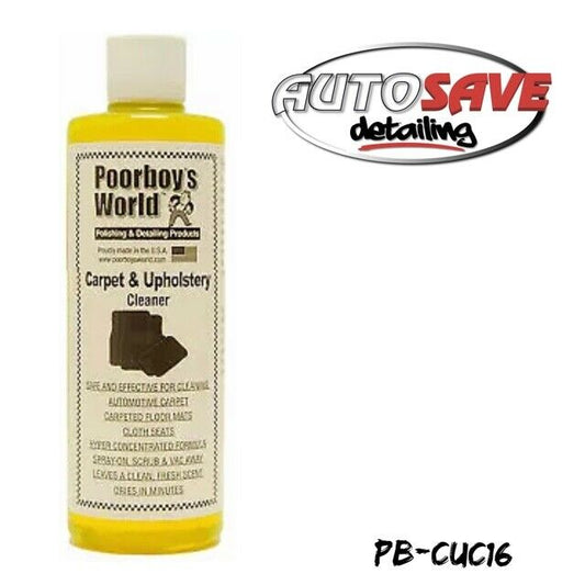 Poorboys CUC16 Carpet and Upholstery Cleaner 473ml