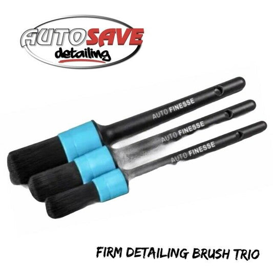 Auto Finesse Firm Detailing Brush Trio