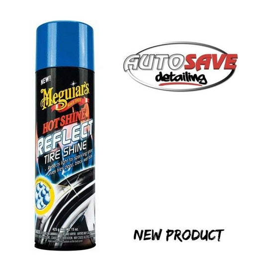 Meguiars Hot Shine Reflect Car / Motorbike Tyre High Gloss Shine