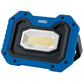 Draper COB LED Worklight, 5W, 500 Lumens, Blue, 4 x AA Batteries Supplied