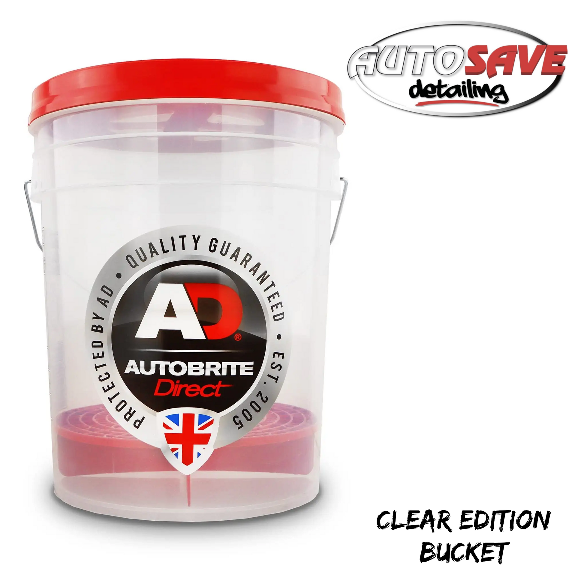 Detailing Bucket Clear Edition – Bucket, Gamma Seal Dirt Guard – Autosave  Components