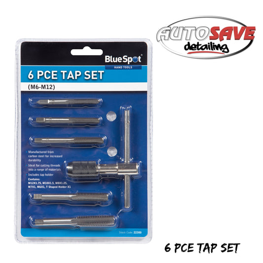 6 PCE TAP SET (M6-M12)