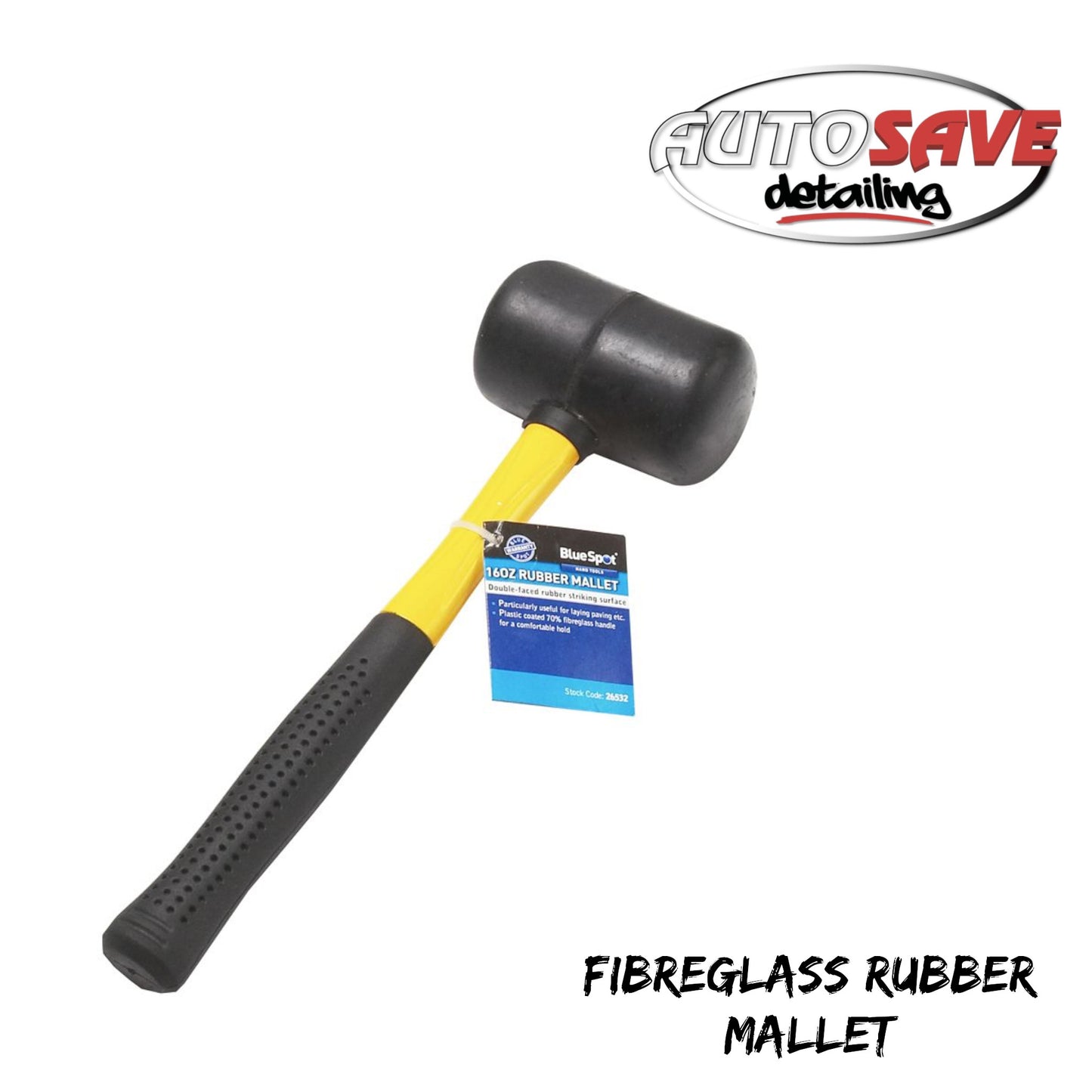 16OZ (450G) FIBREGLASS RUBBER MALLET