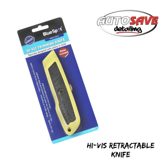 SOFT GRIP HI-VIS RETRACTABLE KNIFE