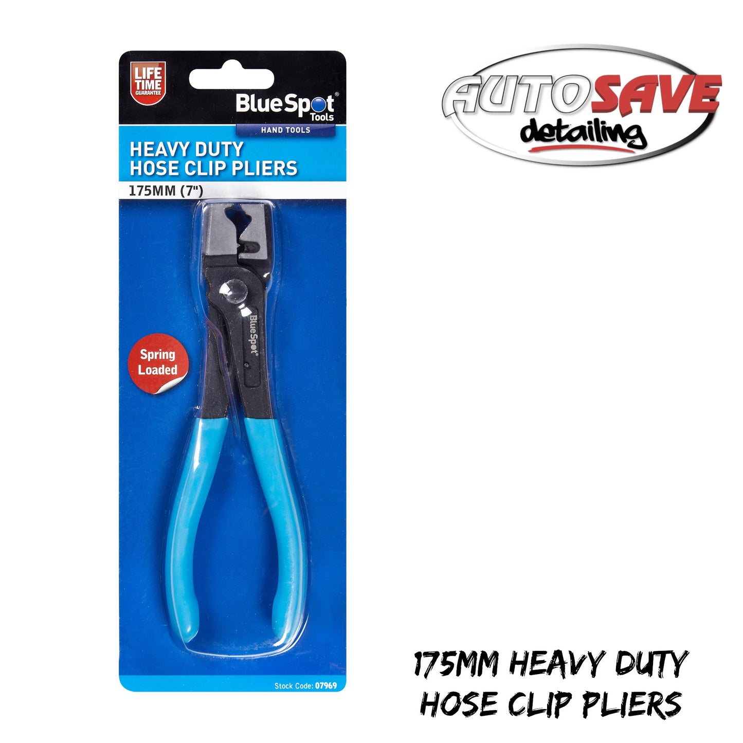 175MM (7") HEAVY DUTY HOSE CLIP PLIERS