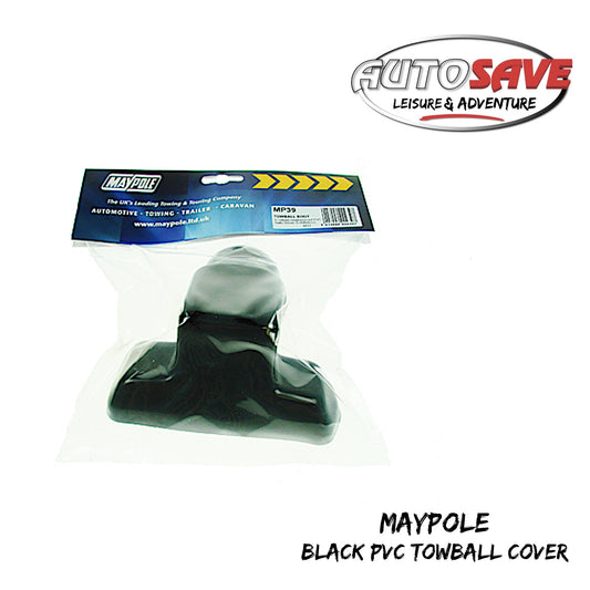 Black PVC Towball Cover