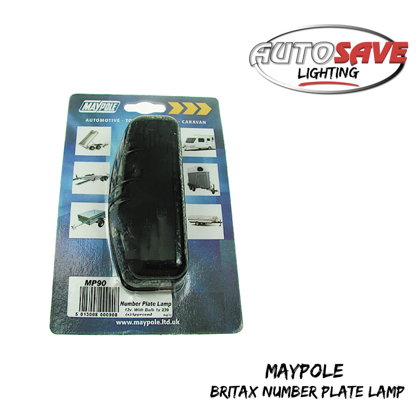 Britax Number Plate Lamp