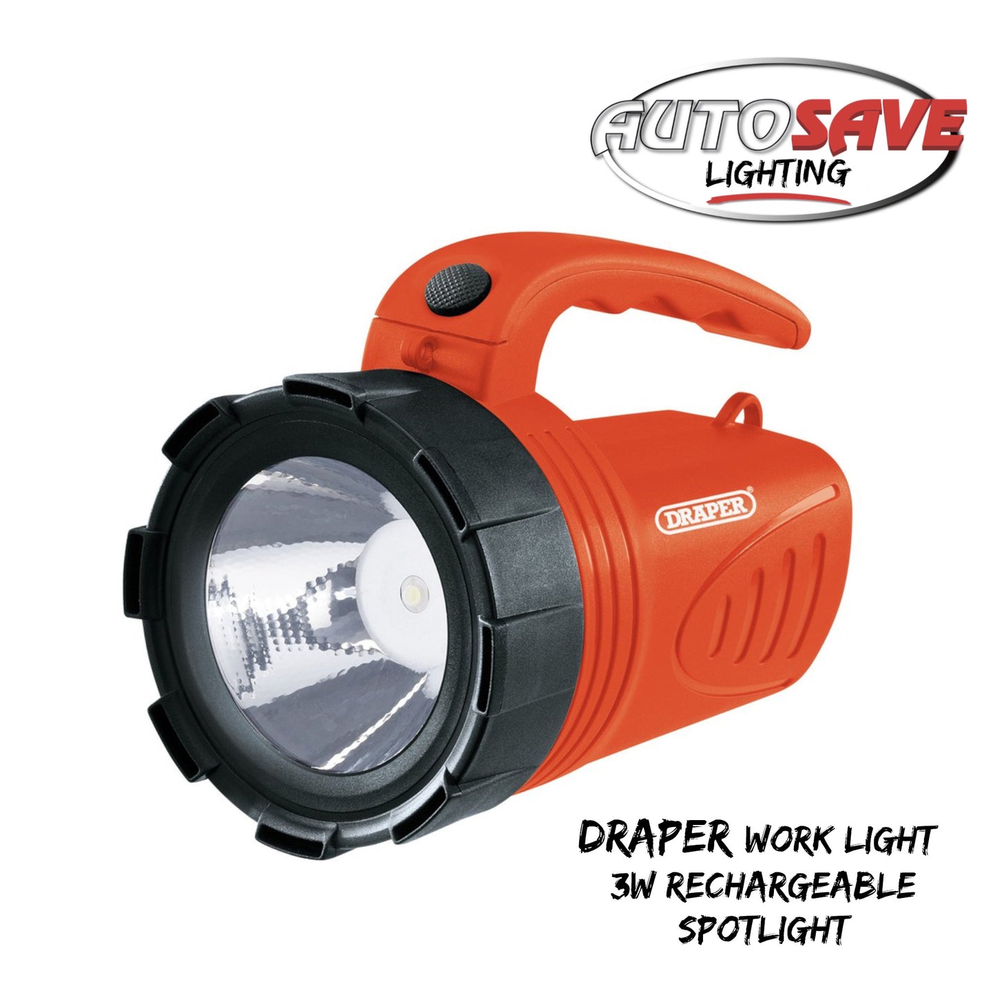 3W Rechargeable Spotlight (Orange)