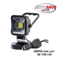 Draper 12V COB LED Magnetic Base Worklight, 10W, 600 Lumens