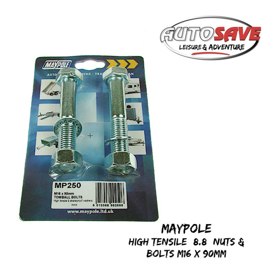 High Tensile (8.8) Nuts & Bolts M16 X 90mm
