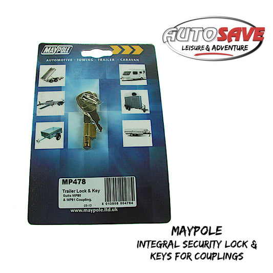 Integral Security Lock & Keys For Couplings