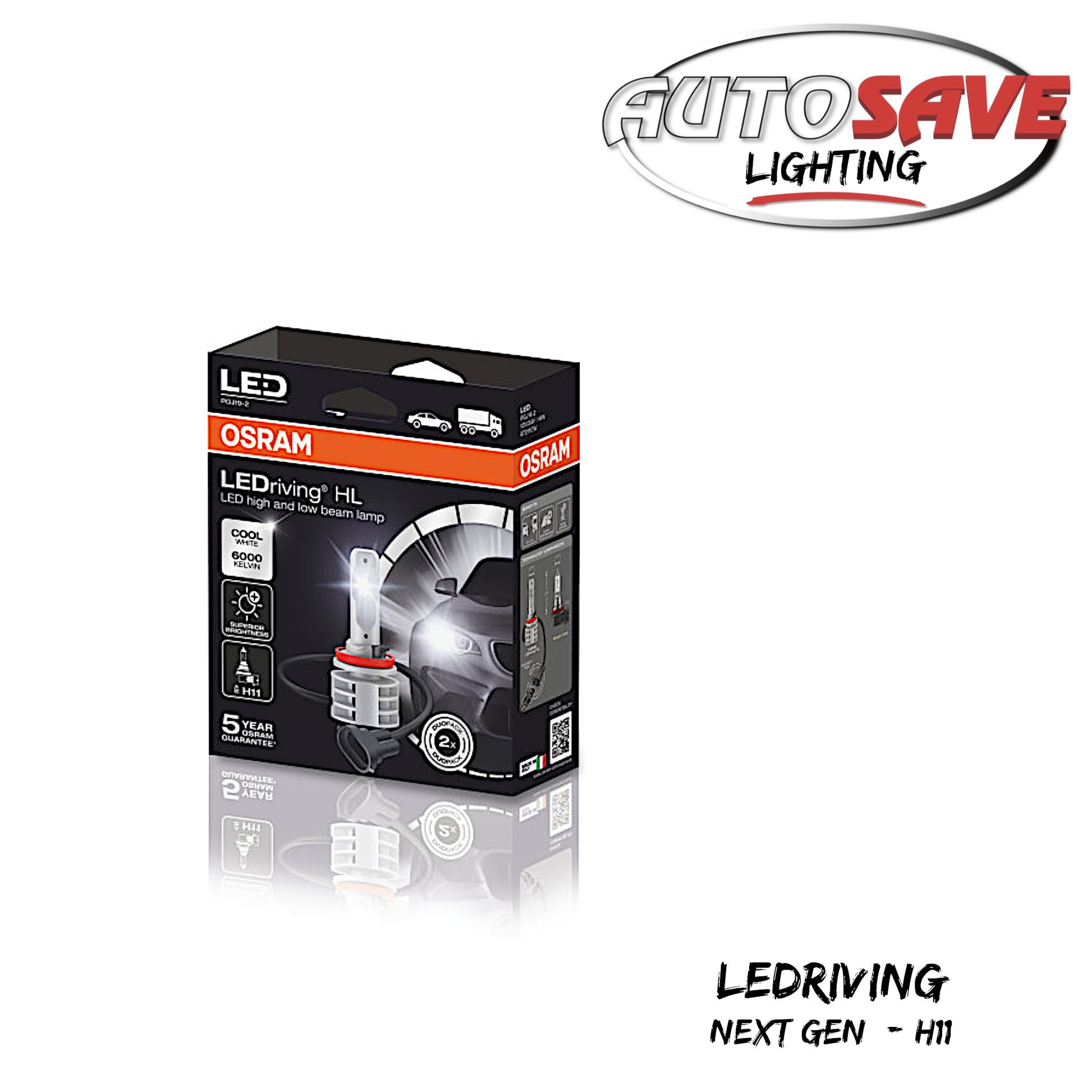 LEDriving HL H11 Gen2 – Autosave Components