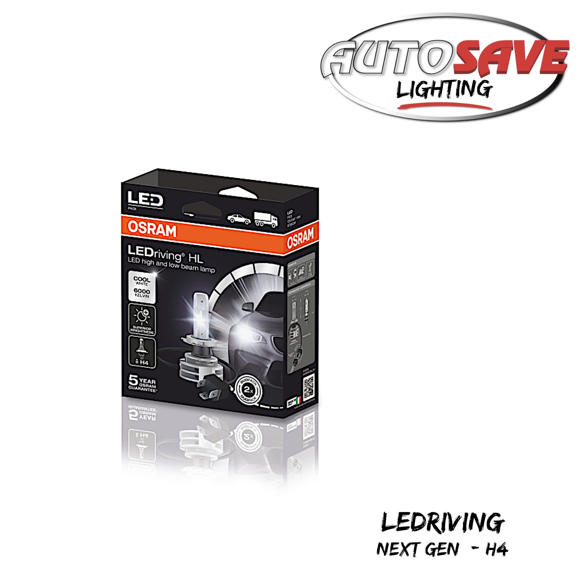 LEDriving HL H4 Gen2 – Autosave Components