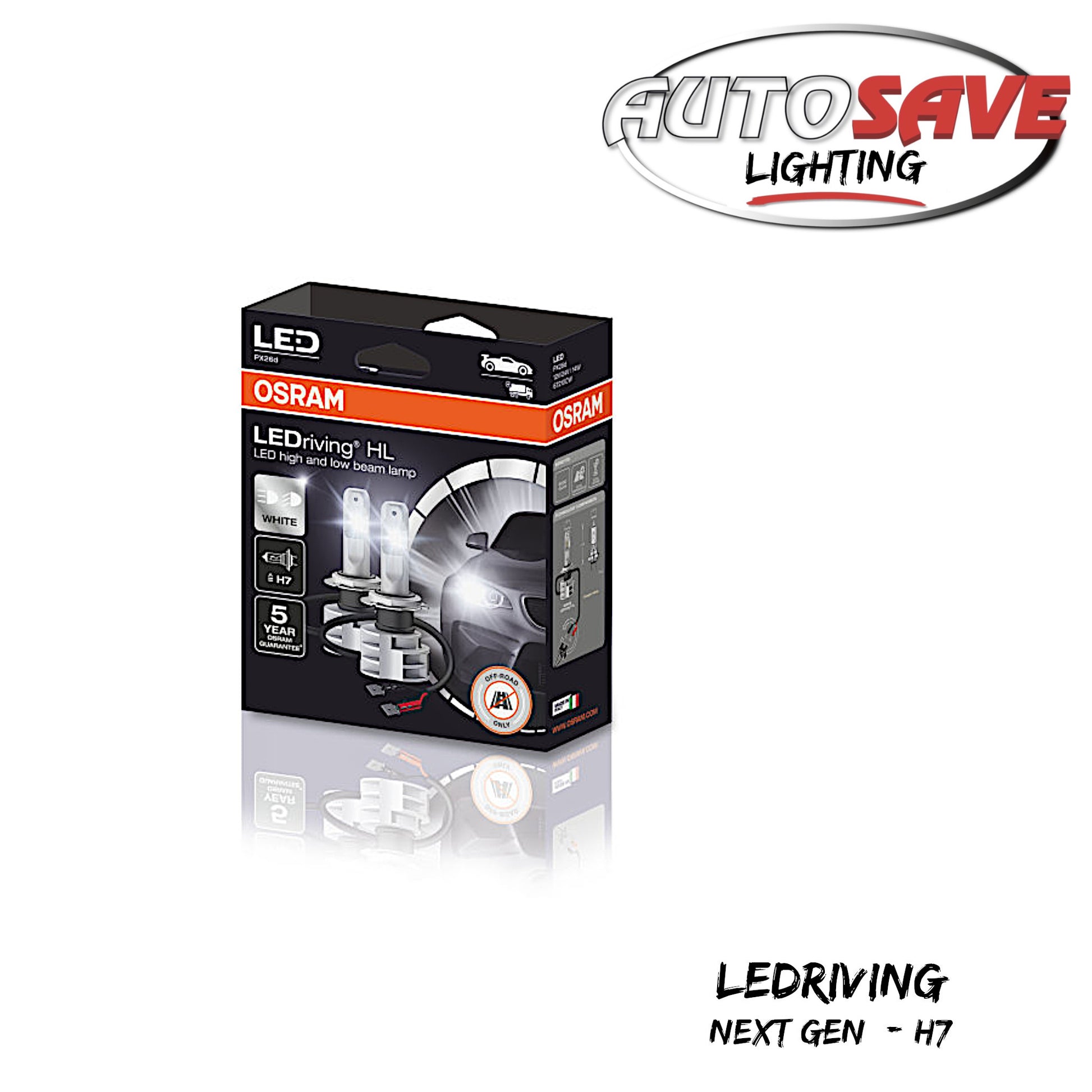 LEDriving HL H7 Gen2 – Autosave Components