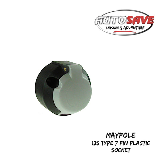 12S Type 7 Pin Plastic Socket