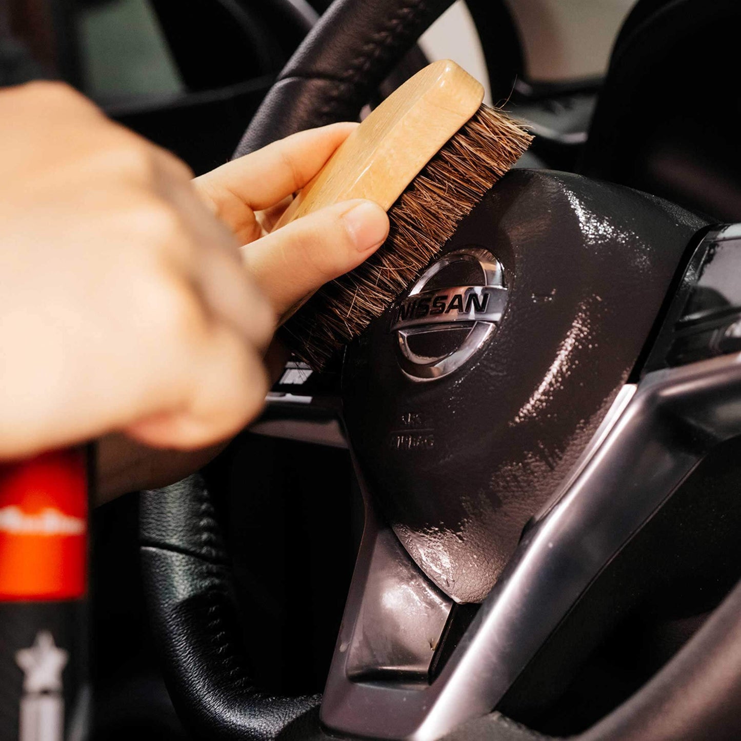 Ergonomic Interior Detailing Brush